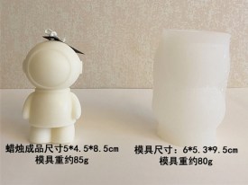 Molde silicona astronauta